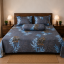 Avitare Greyluxe Queen Bedsheet Set 4pcs 600TC - Cooling Soft Breathable Fitted